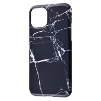 Чохол для iPhone 11 Pro Design Mramor Glossy чорний