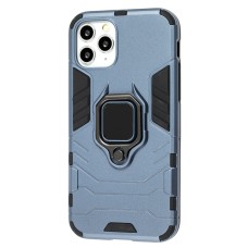 Чохол для iPhone 11 Pro Transformer Ring удароміцний з кільцем сірий