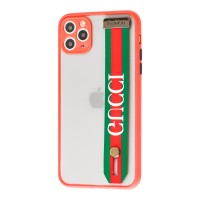 Чохол для iPhone 11 Pro WristBand G III червоний