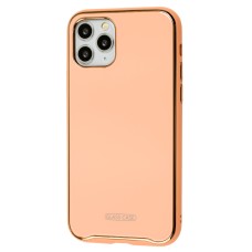 Чохол для iPhone 11 Pro Glass Premium персиковий