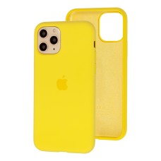 Чохол для iPhone 11 Pro Silicone Full жовтий / canary yellow