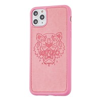Чохол для iPhone 11 Pro Kenzo leather рожевий