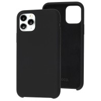 Чохол для iPhone 11 Pro Hoco Silky Soft Touch "чорний"