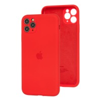 Чохол для iPhone 11 Pro Silicone Slim Full camera червоний