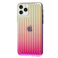 Чохол для iPhone 11 Pro Gradient Laser рожевий