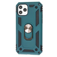 Чохол для iPhone 11 Pro Serge Ring ударостійкий зелений