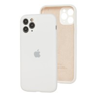 Чохол для iPhone 11 Pro Silicone Slim Full camera білий
