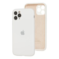 Чохол для iPhone 11 Pro Silicone Slim Full camera білий