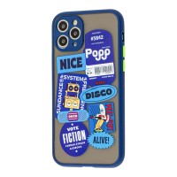 Чохол для iPhone 11 Pro Picture shadow matte nice disco синій