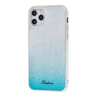 Чохол для iPhone 11 Pro Ambre Fashion сріблястий / бірюзовий