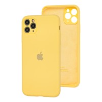 Чохол для iPhone 11 Pro Silicone Slim Full camera жовтий