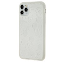 Чохол для iPhone 11 Pro Mickey Mouse leather білий