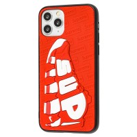 Чохол для iPhone 11 Pro Sneakers Brand sup червоний/білий