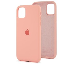 Чохол для iPhone 11 Silicone Full рожевий / peach