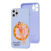 Чохол для iPhone 11 Pro Wave Fancy summer mood/light purple