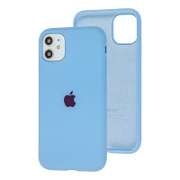 Чохол для iPhone 11 Silicone Full синій / lilac blue