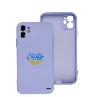 Чохол для iPhone 11 WAVE Ukraine with MagSafe stay with ukraine