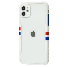 Чохол для iPhone 11 Armor clear білий