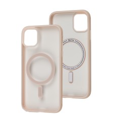 Чохол для iPhone 11 Berlia Color MagSafe pink