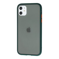 Чохол для iPhone 11 LikGus Maxshield оливковий