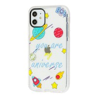 Чохол для iPhone 11 силікон Tech 21 "всесвіт"