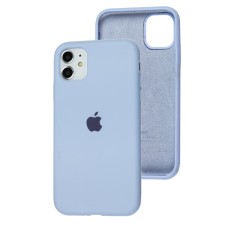Чохол для iPhone 11 Silicone Full блакитний / lilac
