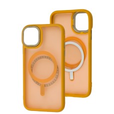 Чохол для iPhone 11 Space color MagSafe жовтий