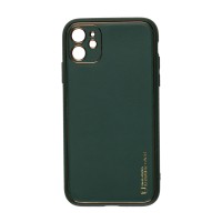Чохол для iPhone 11 Leather Xshield army green