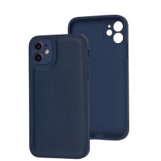 Чохол для iPhone 11 Eco Leather midnight blue
