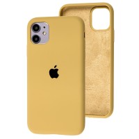 Чохол для iPhone 11 Silicone Full golden