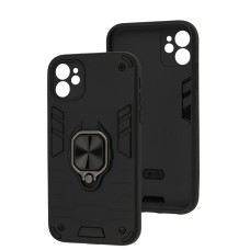 Чохол для iPhone 11 Military Armor Ring black