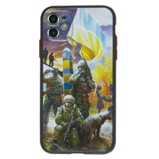 Чохол для iPhone 11 WAVE Ukraine Shadow Matte defenders of ukraine