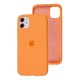 Чохол для iPhone 11 Silicone Full light papaya
