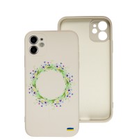 Чохол для iPhone 11 WAVE Ukraine with MagSafe flowers