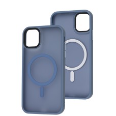 Чохол для iPhone 11 WAVE Matte Insane MagSafe sierra blue
