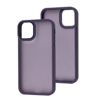 Чохол для iPhone 11 Metal Bezel фіолетовий