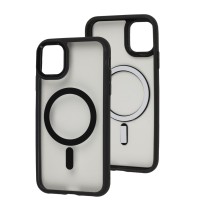 Чохол для iPhone 11 Berlia Color Metal MagSafe black