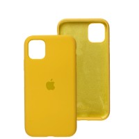 Чохол для iPhone 11 Silicone Full жовтий / yellow