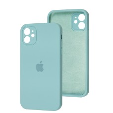 Чохол для iPhone 11 Square Full camera бірюзовий / sea blue