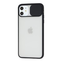 Чохол для iPhone 11 LikGus Camshield camera protect чорний