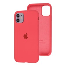 Чохол для iPhone 11 Silicone Full арбузний / watermelon red