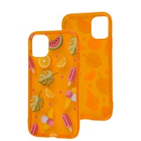 Чохол для iPhone 11 Summer Time orange / ice cream