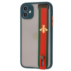 Чохол для iPhone 11 WristBand G V зелений