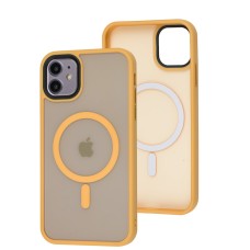 Чохол для iPhone 11 WAVE Matte Insane MagSafe orange