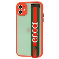Чохол для iPhone 11 WristBand G III червоний