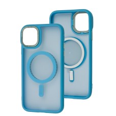 Чохол для iPhone 11 Space color MagSafe блакитний