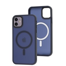 Чохол для iPhone 11 WAVE Matte Insane MagSafe midnight blue
