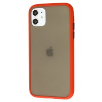 Чохол для iPhone 11 LikGus Maxshield червоний
