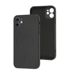 Чохол для iPhone 11 Wave colorful MagSafe black