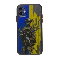 Чохол для iPhone 11 WAVE Ukraine Shadow Matte courageous
